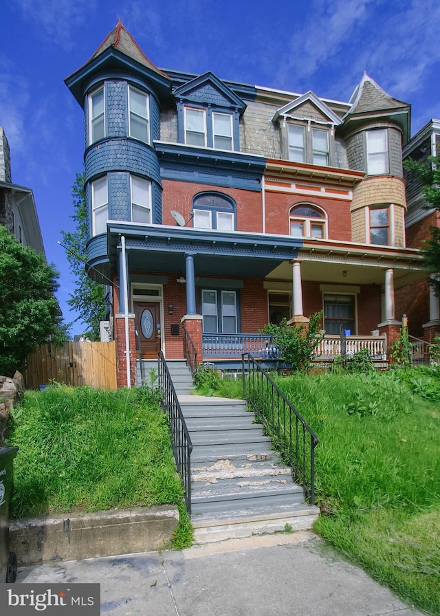 2331 N 3rd St, Harrisburg, PA 17110 - victorian-style house with brick siding and a porch