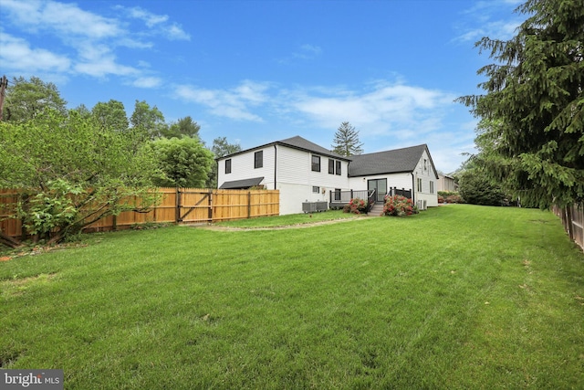 view of back of property