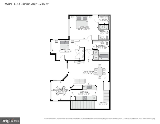 6510 Lake Park Dr Unit 2E/201, Greenbelt, MD 20770 - room layout