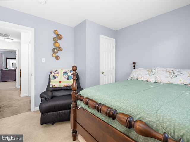 7737 Overhill Rd, Glen Burnie, MD 21060 - bedroom featuring light carpet and baseboards