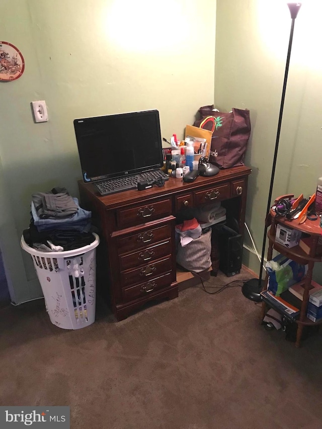 833 Eastern Ave, Fairmount Heights, MD 20743 - view of carpeted home office