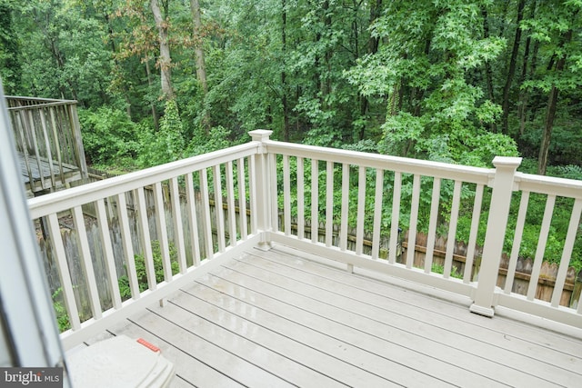 7619 S Arbory Ln Unit 339, Laurel, MD 20707 - view of deck