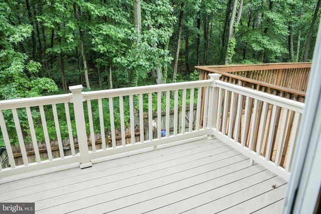 7619 S Arbory Ln Unit 339, Laurel, MD 20707 - view of wooden terrace