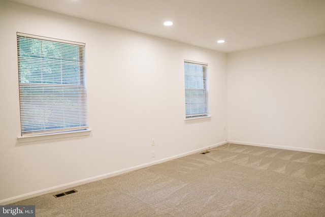 7619 S Arbory Ln Unit 339, Laurel, MD 20707 - empty room with light carpet and recessed lighting
