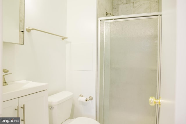 7619 S Arbory Ln Unit 339, Laurel, MD 20707 - bathroom featuring vanity and a stall shower