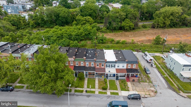 2810 Ellicott Dr, Baltimore, MD 21216 - aerial view of a tree filled landscape