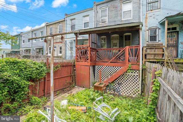 2810 Ellicott Dr, Baltimore, MD 21216 - view of rear view of property