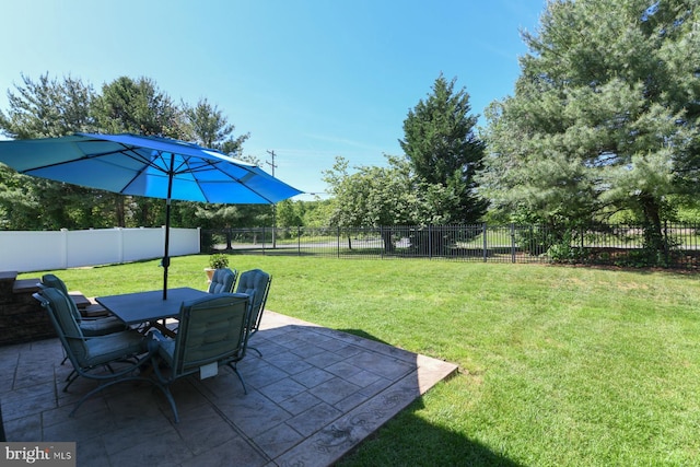 12 Ethan Ter, Woolwich Twp, NJ 08085 - view of yard with a patio and outdoor dining space