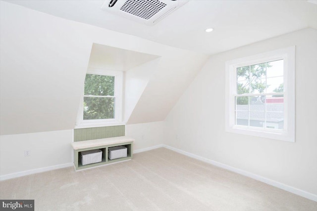 511 Goldsborough Ave, Cambridge, MD 21613 - additional living space with vaulted ceiling, carpet floors, and baseboards