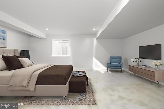 878 Sweet Birch Dr, Middletown, DE 19709 - carpeted bedroom with baseboards and recessed lighting