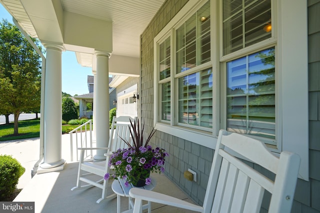 322 Captains Cir, Lewes, DE 19958 - view of covered porch