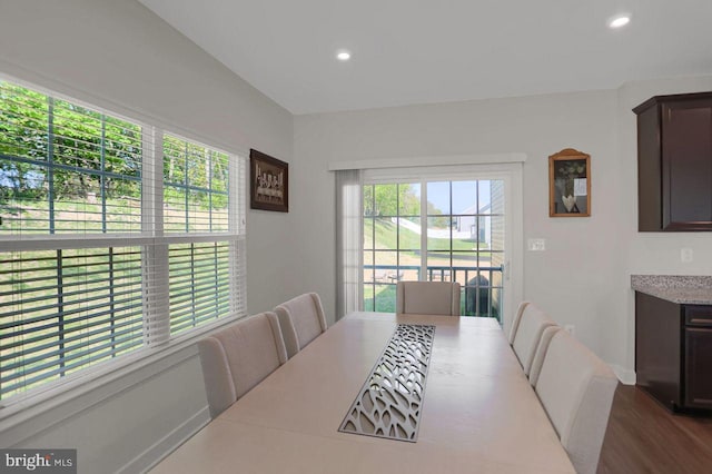 2005 Benjamin Ct, Harrisburg, PA 17110 - dining space featuring recessed lighting and wood finished floors