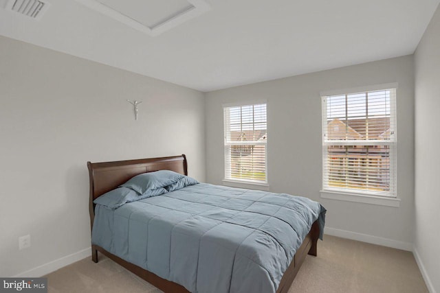 2005 Benjamin Ct, Harrisburg, PA 17110 - carpeted bedroom featuring baseboards and attic access
