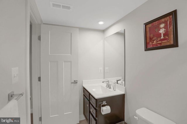 2005 Benjamin Ct, Harrisburg, PA 17110 - half bathroom with toilet and vanity