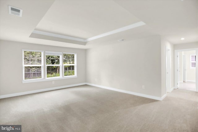 2005 Benjamin Ct, Harrisburg, PA 17110 - carpeted spare room featuring a tray ceiling and baseboards