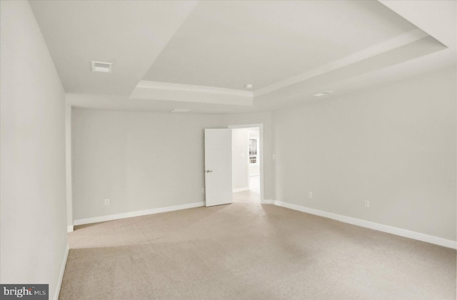 2005 Benjamin Ct, Harrisburg, PA 17110 - empty room featuring a raised ceiling and light carpet