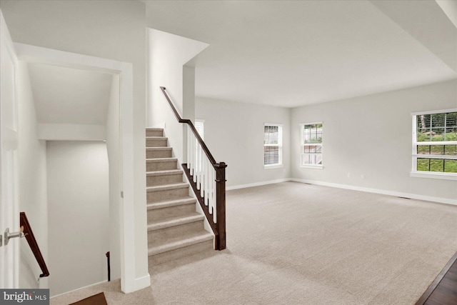 2005 Benjamin Ct, Harrisburg, PA 17110 - staircase featuring plenty of natural light and carpet