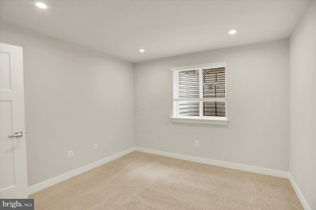 2005 Benjamin Ct, Harrisburg, PA 17110 - spare room featuring light carpet and recessed lighting