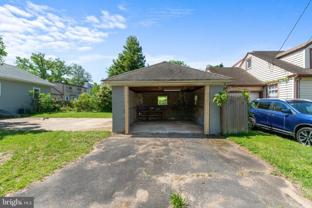 503 W Park Ave, Hamilton, NJ 08610 - view of detached garage