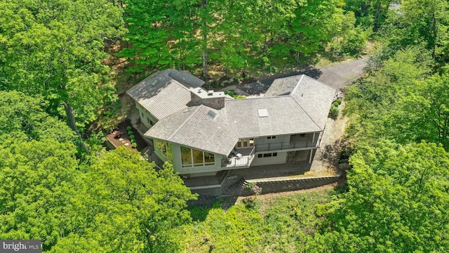 511 Center Hl, Upper Black Eddy, PA 18972 - view from above of property