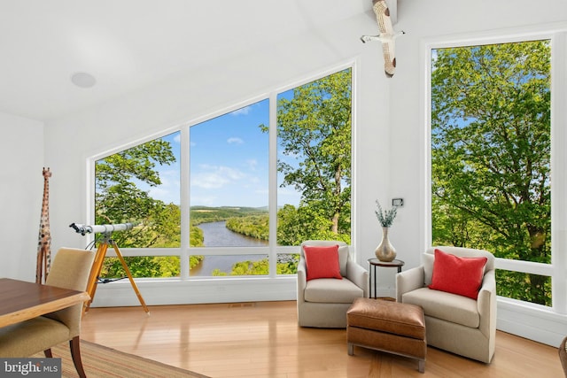 511 Center Hl, Upper Black Eddy, PA 18972 - sunroom / solarium featuring a water view