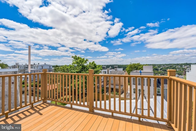 view of deck