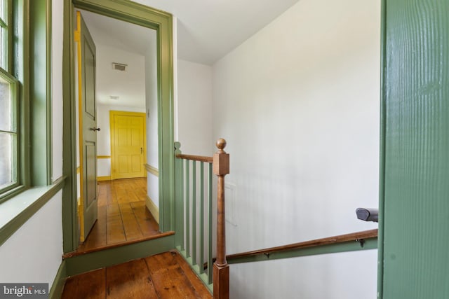 501 Stone Chapel Rd, Westminster, MD 21157 - stairway with wood finished floors