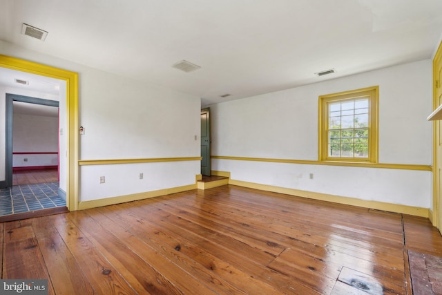 501 Stone Chapel Rd, Westminster, MD 21157 - empty room featuring hardwood / wood-style floors and baseboards