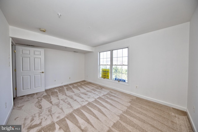 33 Owens Landing Ct Unit 33C, Perryville, MD 21903 - carpeted spare room with a pendent fire sprinkler, baseboards, and a smoke detector
