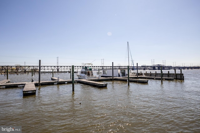 33 Owens Landing Ct Unit 33C, Perryville, MD 21903 - dock area featuring a water view