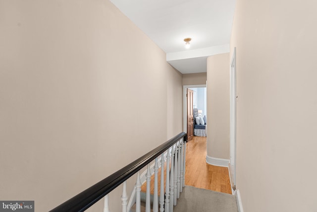 836 N 25th St, Philadelphia, PA 19130 - hall featuring light wood-type flooring and baseboards