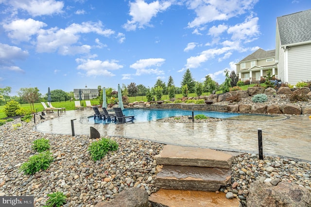 12 Sagecrest Cir, Enola, PA 17025 - swimming pool featuring a patio
