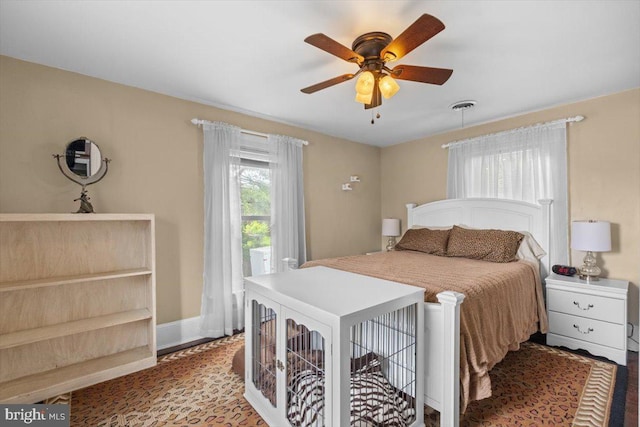 116 W 17th St, Front Royal, VA 22630 - bedroom featuring ceiling fan and baseboards
