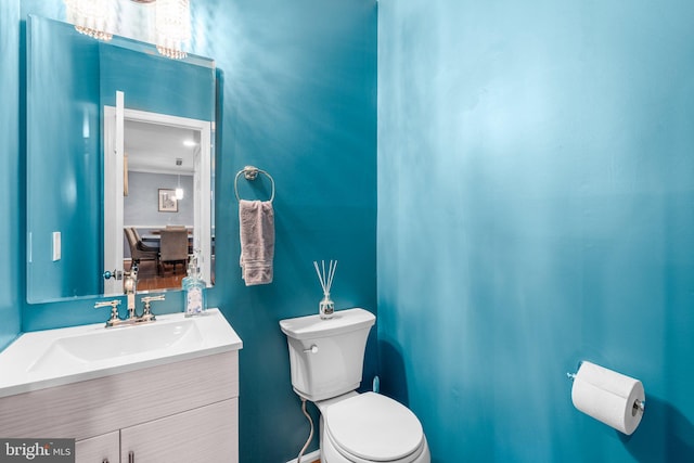 12125 Gatewater Dr, Potomac, MD 20854 - bathroom with toilet and vanity