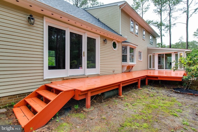 5183 Silver Run Ln, Salisbury, MD 21801 - deck with a sunroom