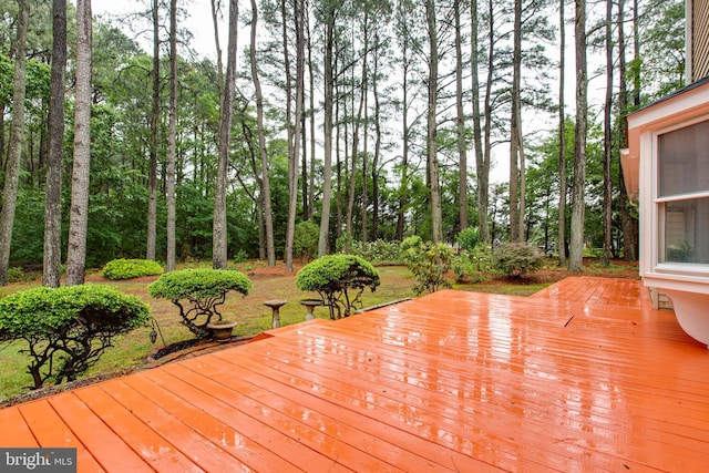 5183 Silver Run Ln, Salisbury, MD 21801 - view of wooden deck