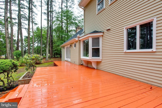 5183 Silver Run Ln, Salisbury, MD 21801 - view of wooden deck