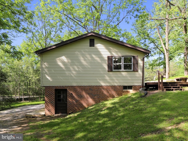 1700 Mcdowell Rd, Greencastle, PA 17225 - view of property exterior featuring a yard