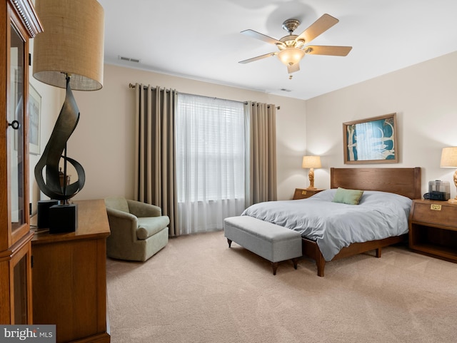 64 Fieldmaple Dr, Camden Wyoming, DE 19934 - bedroom featuring carpet floors and a ceiling fan