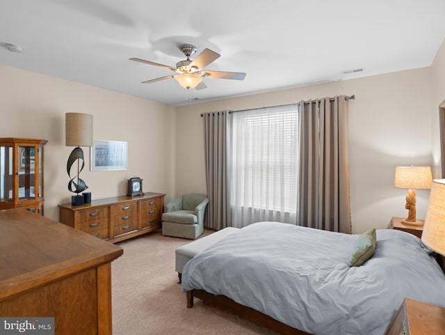 64 Fieldmaple Dr, Camden Wyoming, DE 19934 - bedroom with light colored carpet and ceiling fan