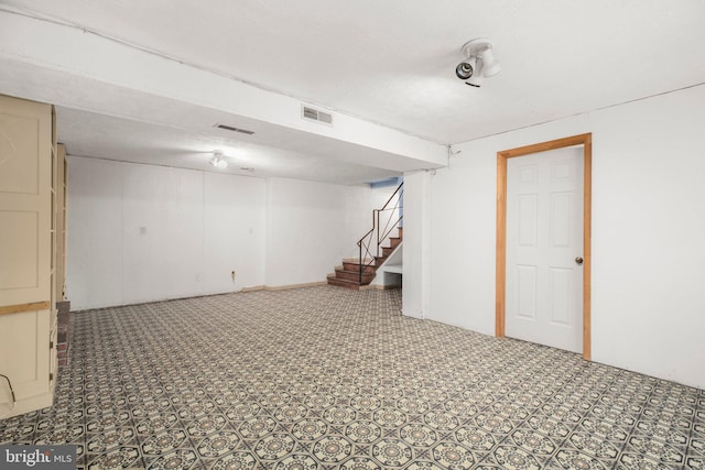 207 Wilderness Ln, Fredericksburg, VA 22401 - finished basement featuring stairway