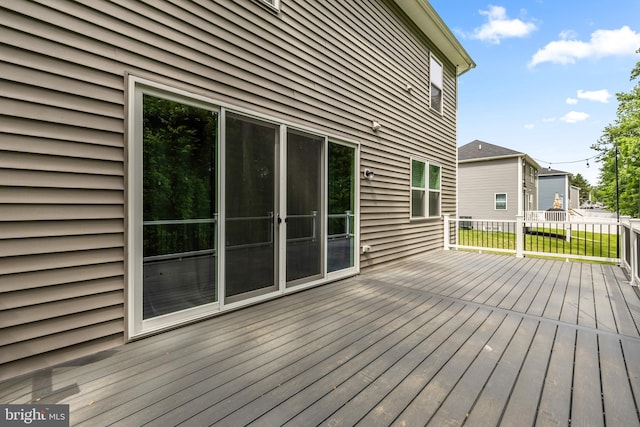1920 Sue Ave, Essex, MD 21221 - view of wooden deck