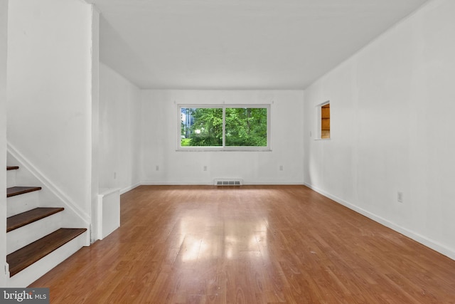 30 Halleck Dr, East Berlin, PA 17316 - spare room with wood finished floors, stairway, and baseboards