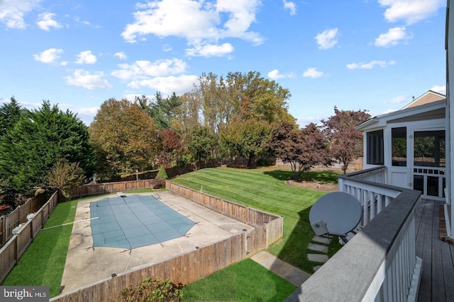 1292 Middleton Ct, Vienna, VA 22182 - view of swimming pool featuring a patio