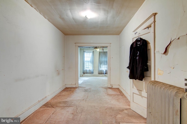 1646 Gales St NE, Washington, DC 20002 - corridor featuring radiator