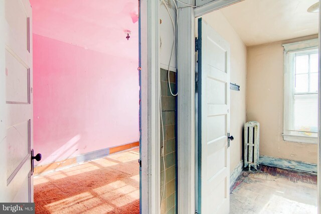 1646 Gales St NE, Washington, DC 20002 - bathroom featuring radiator heating unit