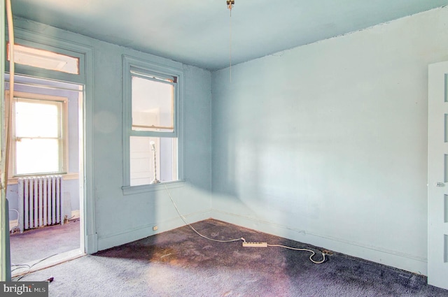 1646 Gales St NE, Washington, DC 20002 - empty room featuring radiator heating unit
