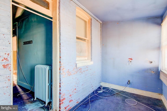 1646 Gales St NE, Washington, DC 20002 - laundry area with radiator heating unit