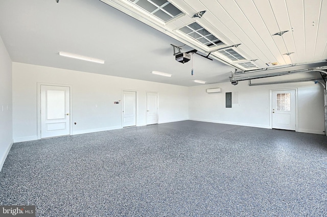 567 Lumber St, Littlestown, PA 17340 - garage with electric panel, baseboards, and a garage door opener