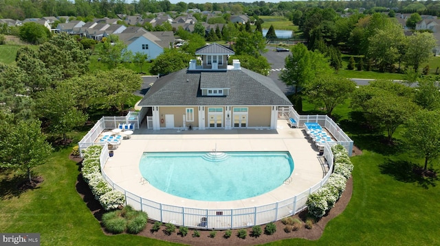 35206 Seagrass Plantation Ln, Dagsboro, DE 19939 - community pool with view of wooded area